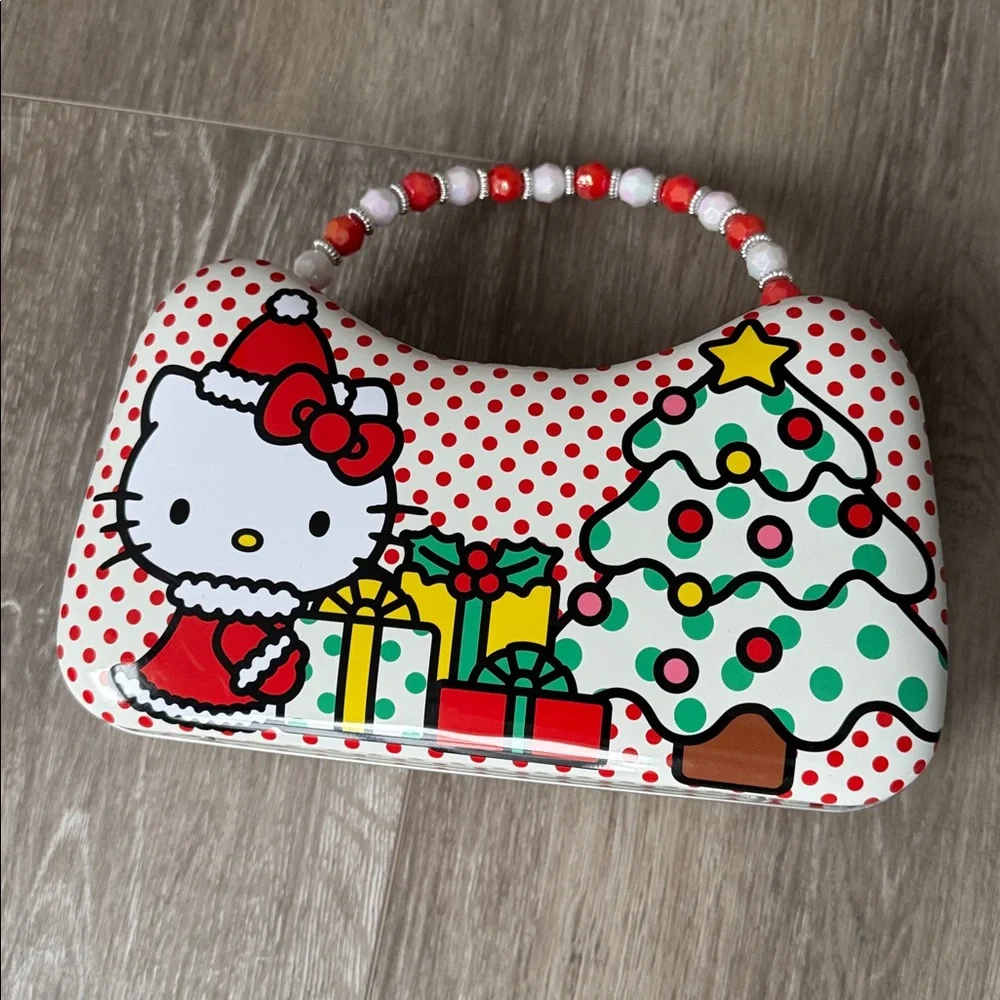 Hello Kitty Red and White Holiday Bag